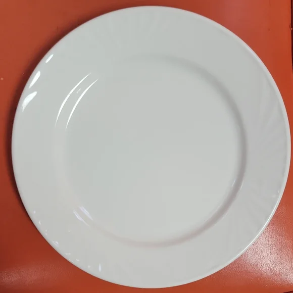 Classic Dudson White Porcelain Dinner Side Plates - Set of 4 - Picture 10 of 11
